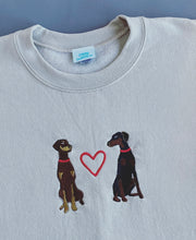 Load image into Gallery viewer, Doberman Embroidered Sweater