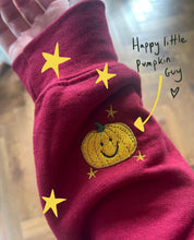 Load image into Gallery viewer, Happy Pumpkin Sleeve addition