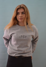 Load image into Gallery viewer, Plant embroidered sweater