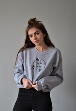 Load image into Gallery viewer, Be nice wreath embroidered slogan sweater